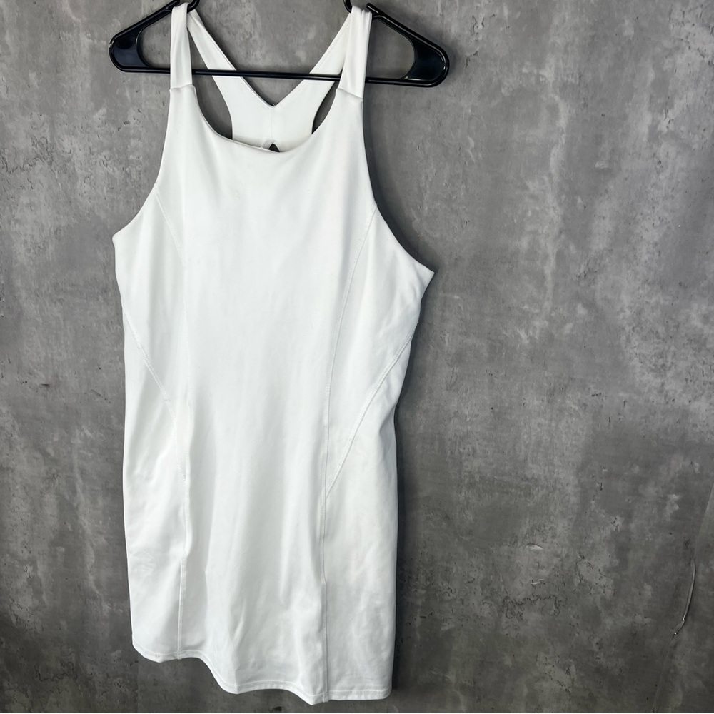 Versona Large White Tennis Golf‎ Athletic Gym Dress Skirt Skort Thick